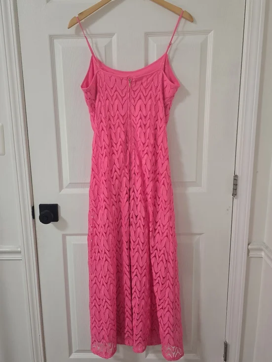 Lilly Pulitzer Pink Avalon Maxi Dress Size M - Picture 6 of 6